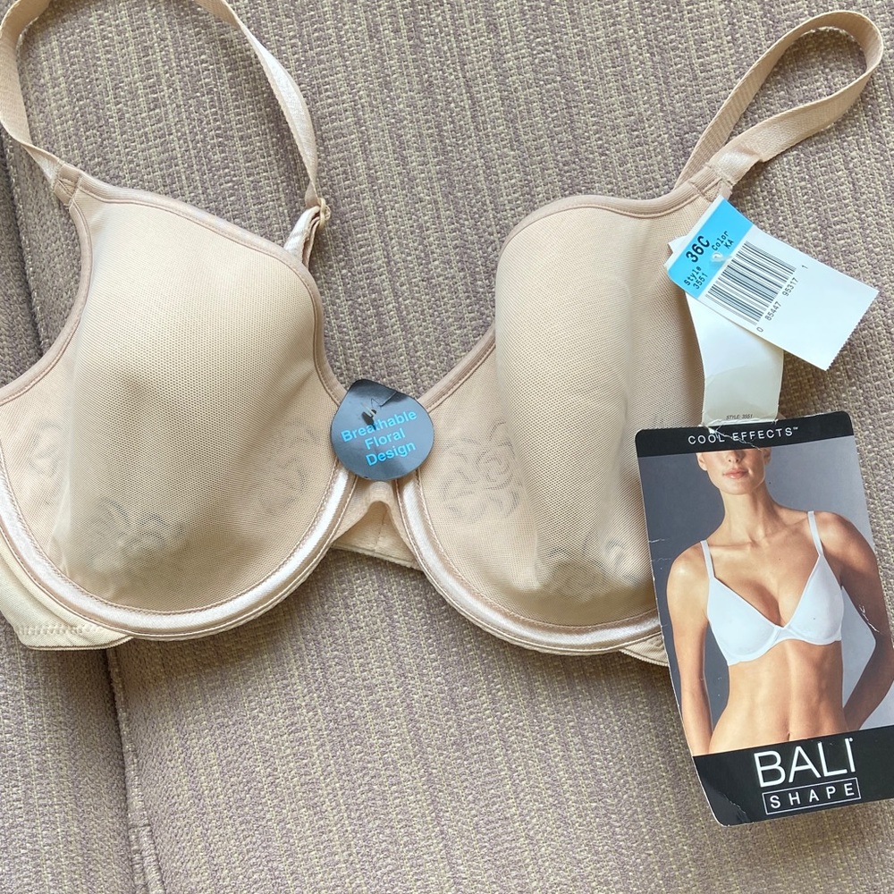 Bali Shape Underwire T-Shirt Bra - Beige Cool Effects 36C